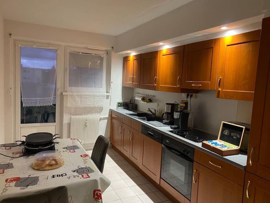 Apartment 100m2 3chambres 5km Du Carnaval De Basel Free Wifi *